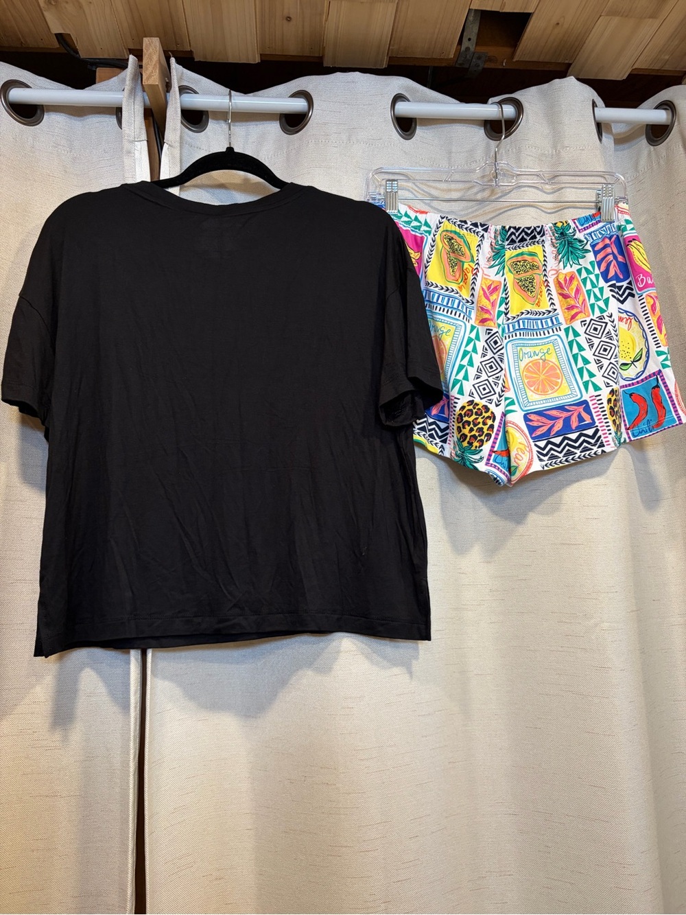 Joyspun Tropical Fruit Print Tank & Shorts PJ set - Picture 14 of 16